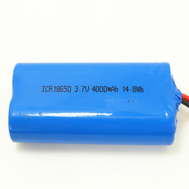 Porcellana batteria 4000mah 14.8Wh del pacchetto ICR18650 della batteria dello ione di 3.7v 1s2p Li con protezione fornitore