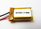 Batteria portatile del polimero del metallo del litio, 3,7 batteria di V 400mah Lipo per attrezzatura medica 802030 fornitore