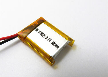 Porcellana Batteria piana della batteria 300mah Lipo del polimero del litio del ciclo 702025 profondi per la macchina fotografica digitale di GPS fornitore