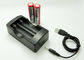 L'input 5 V ha prodotto il caricabatteria di 4,2 V per la batteria dello ione di 18650 x di 2 Li con il cavo di USB fornitore